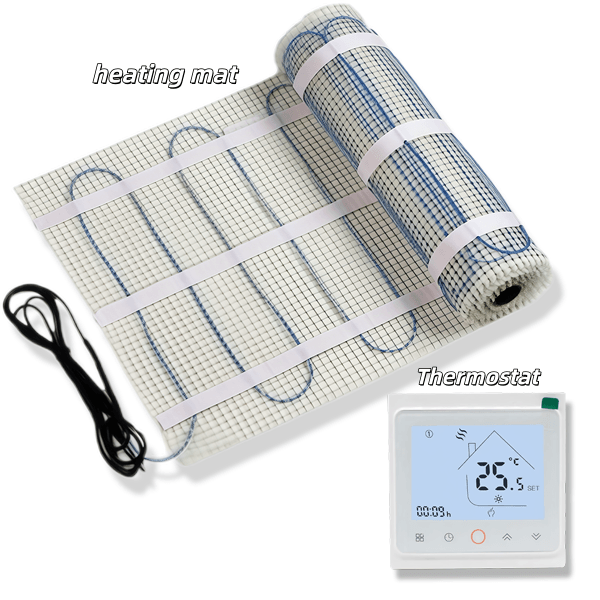 Heating Mat Electric Floor Heating System Flexible Heater Underfloor Heater for Home Use 220V  Heating element 150W/200W/㎡