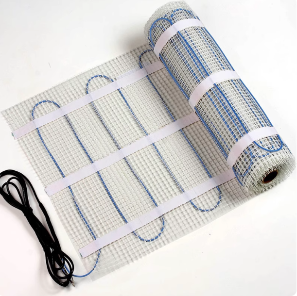 220V Heating element 200W/square Meter Glass Fiber Heat Floor Electric Underfloor Heating Mat Flexible Heater for Home Use - ภาพ 4