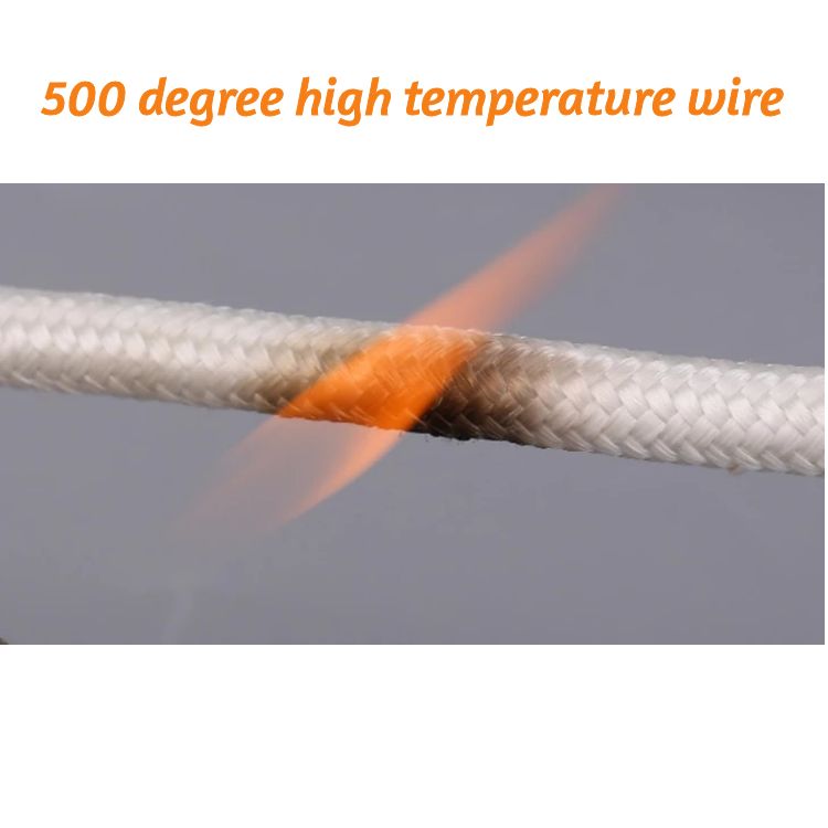 GN500 High-temperature Mica Cable with Silica Mica Insulation High-temperature Wire in 1/1.5/2/2.5/4/6/10 square Sections - 画像 3