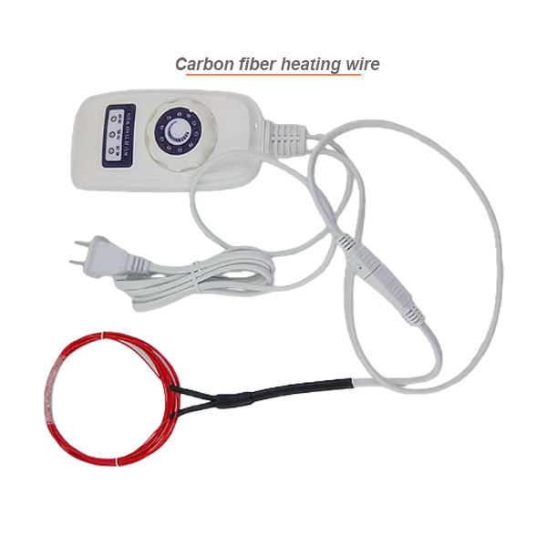 Far-infrared Heating Wire Flexible Resistance Carbon Fiber Heating Cable Warm Floor Wire for Under Floor Heating System
