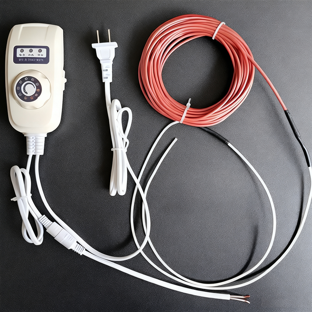 Far-infrared Heating Wire Flexible Resistance Carbon Fiber Heating Cable Warm Floor Wire for Under Floor Heating System - Pilt 2