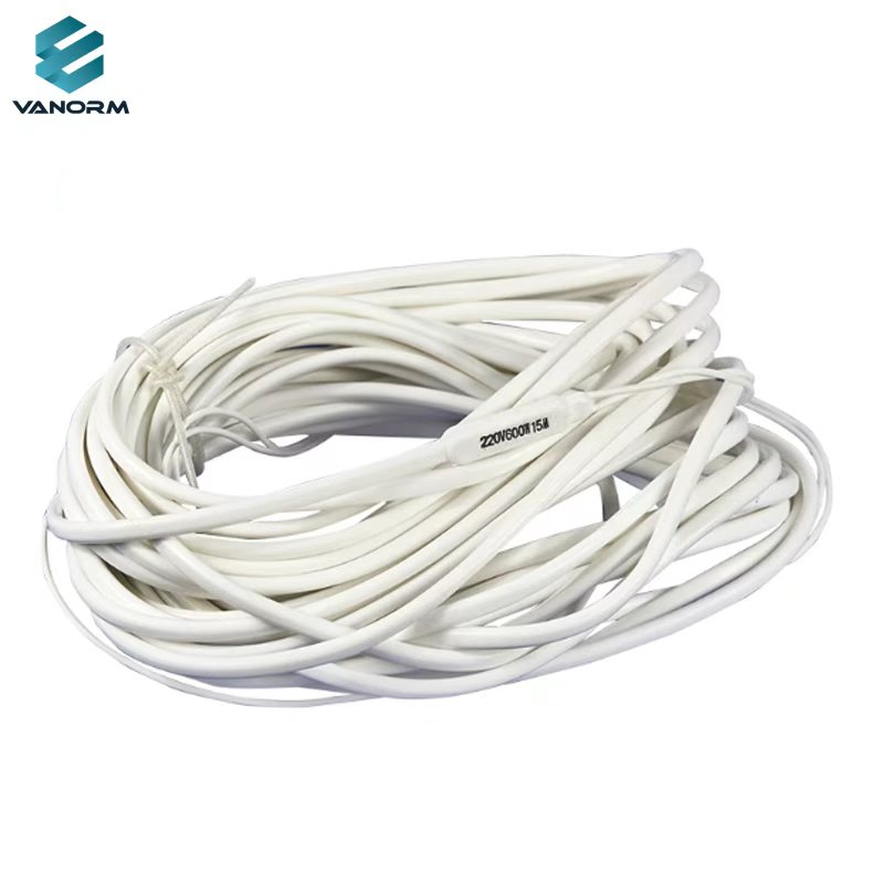 220v/240v Cold Storage Defrosting Refrigerator Antifreezing Silicone Rubber Heating Cable/wire Drain Pipe Heater