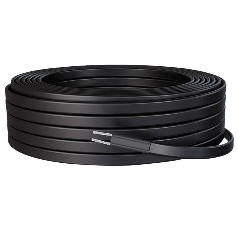 OEM Electric Self Limiting Roof Heat Trace Cable Flexible Silicone Rubber Automatic Motor for Pipe and Driveway