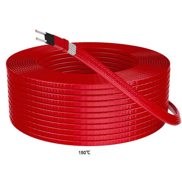 OEM Electric Self Limiting Roof Heat Trace Cable Flexible Silicone Rubber Automatic Motor for Pipe and Driveway - Image 3