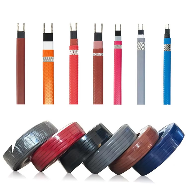 OEM Electric Self Limiting Roof Heat Trace Cable Flexible Silicone Rubber Automatic Motor for Pipe and Driveway - Image 5