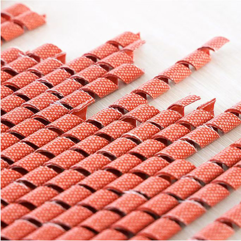 Spiral Silicone Rubber Heating Tape Electrical Twisted Flexible Heater for Pipe - Image 2