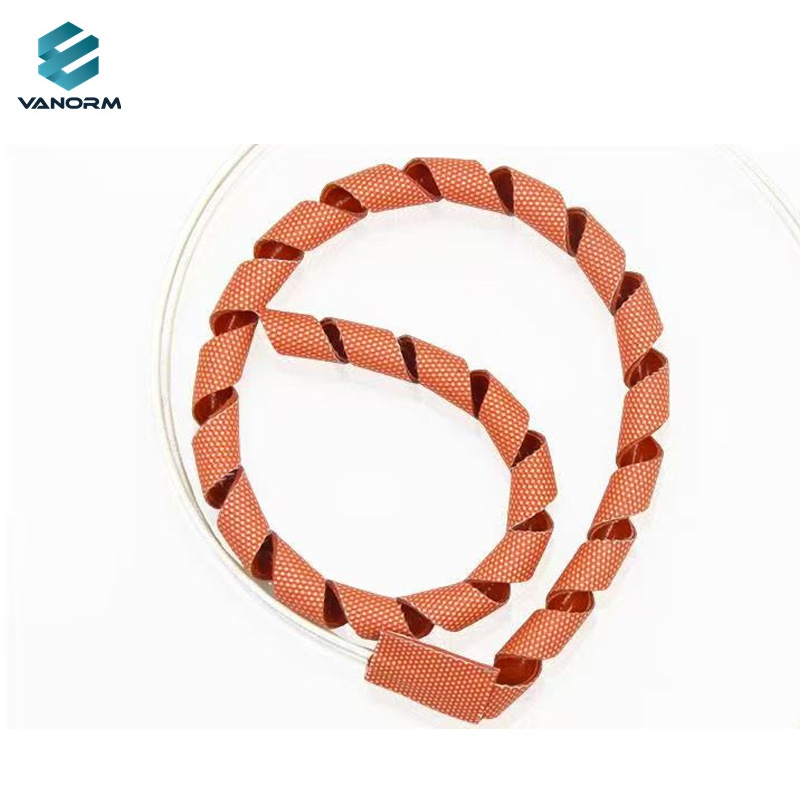 Spiral Silicone Rubber Heating Tape Electrical Twisted Flexible Heater for Pipe - Image 3
