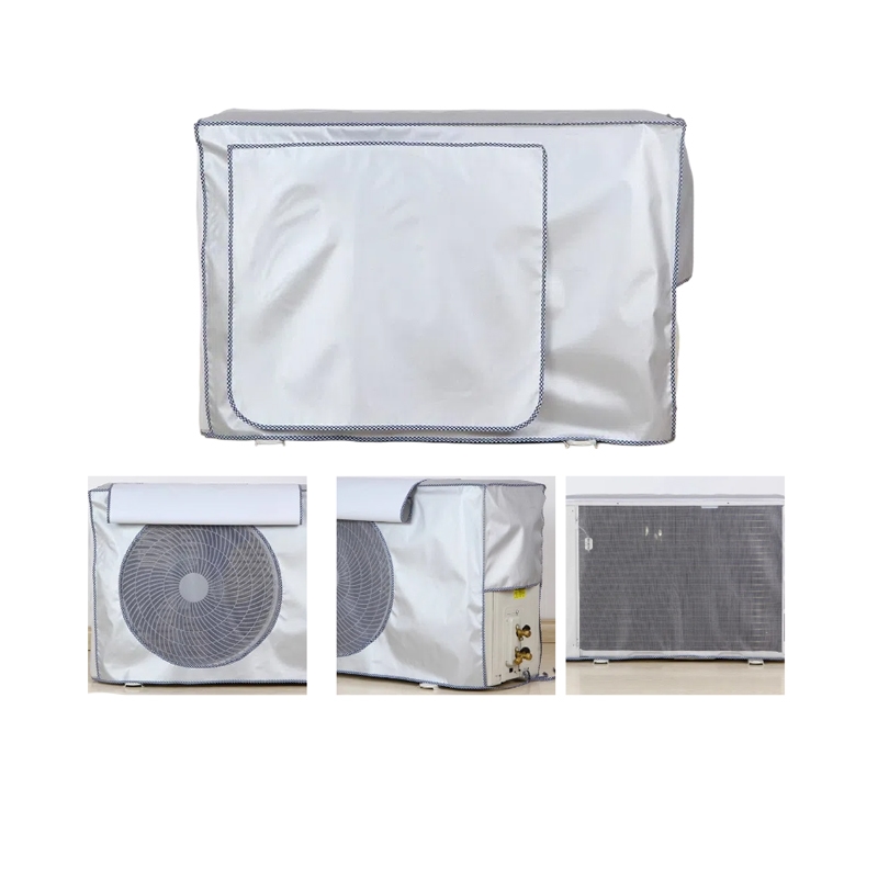 Custom Square Air Conditioner Cover Waterproof Sun Protection Dust-Proof Outdoor Main Unit Protective Cover - Image 3