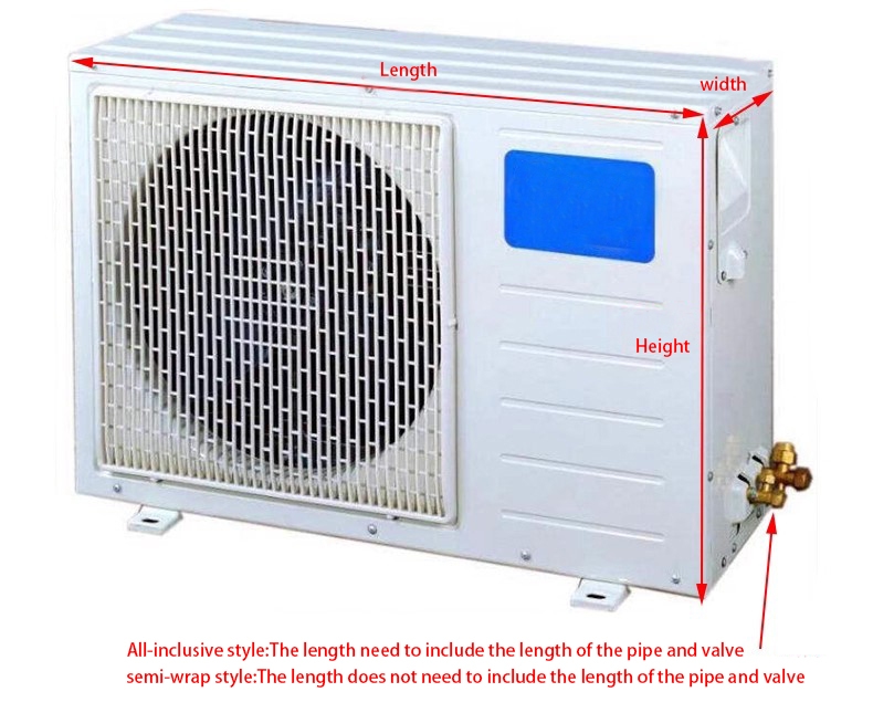 Custom Square Air Conditioner Cover Waterproof Sun Protection Dust-Proof Outdoor Main Unit Protective Cover - Image 4