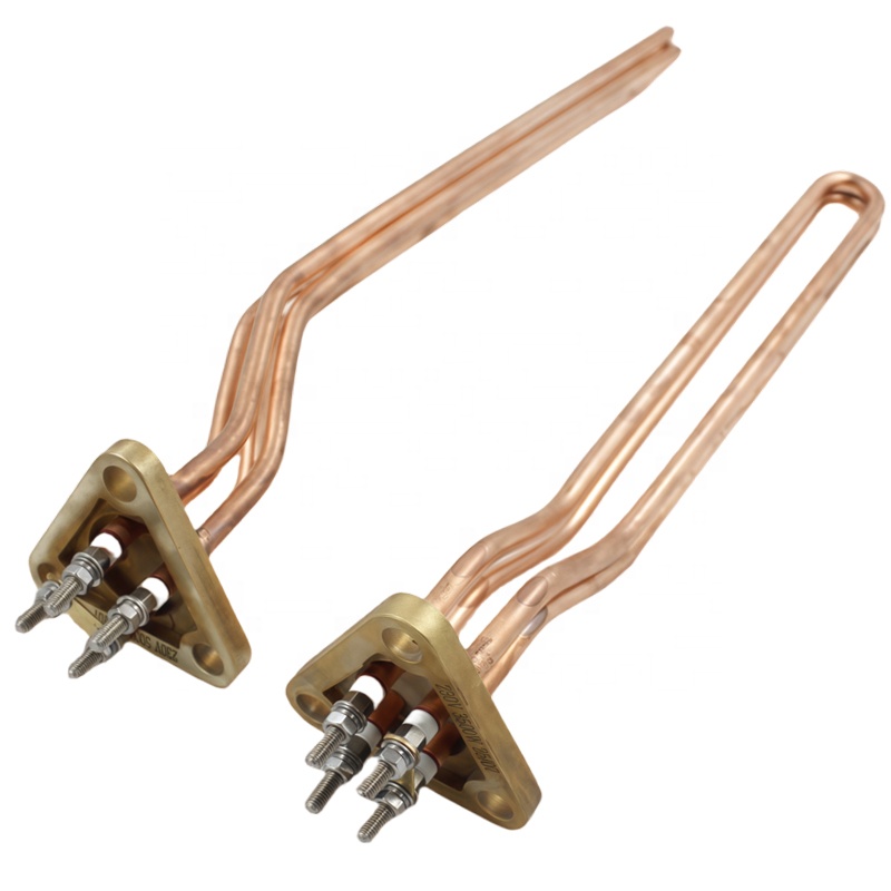 220V 2700W 3000W 3500W 4200W Electric Heating Tube Copper Coffee Machine Heating element - Image 2