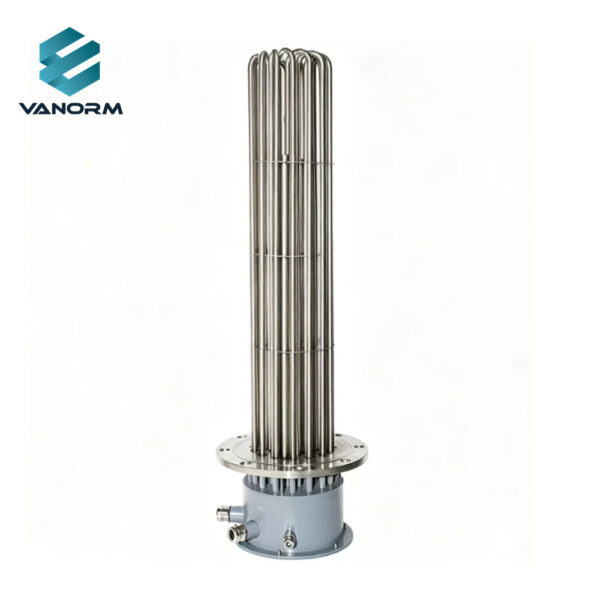 Custom Explosion Proof Flange Heater Electric Tubular Immersion Heating Rod for Boiler Waste Water Heating