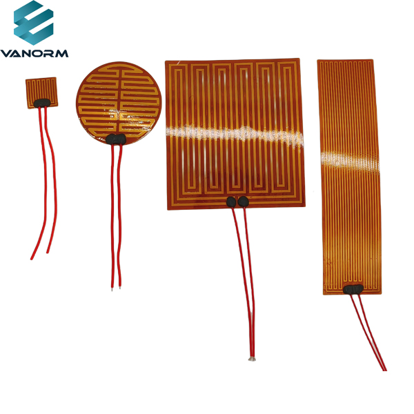 12v 24v 110v 220v Polyimide Film Flexible Heating element Polyimide Etched Foil Heater