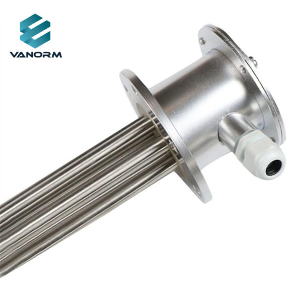 Explosion Proof Flange Immersion Heater SUS304 SUS316 Industrial Liquid Flange Heating Tube for Oil Water Tank