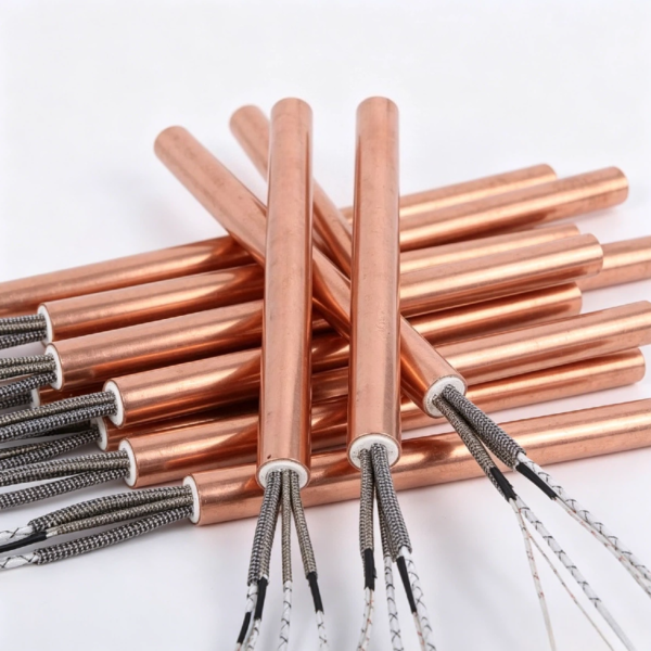 Copper Cartridge Heater Heating Tube Electric Heating Element for Packaging Machine Mold Oven Industrial Heating Parts