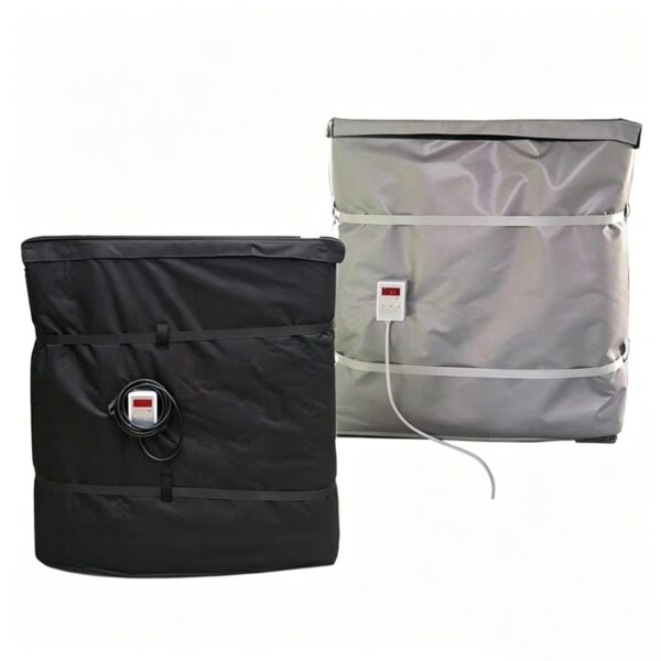 Silicone IBC Tank Heater Jacket Digital Temperature Controlled Heating Sleeve with Built-in Heating Wire for IBC Tote Heating