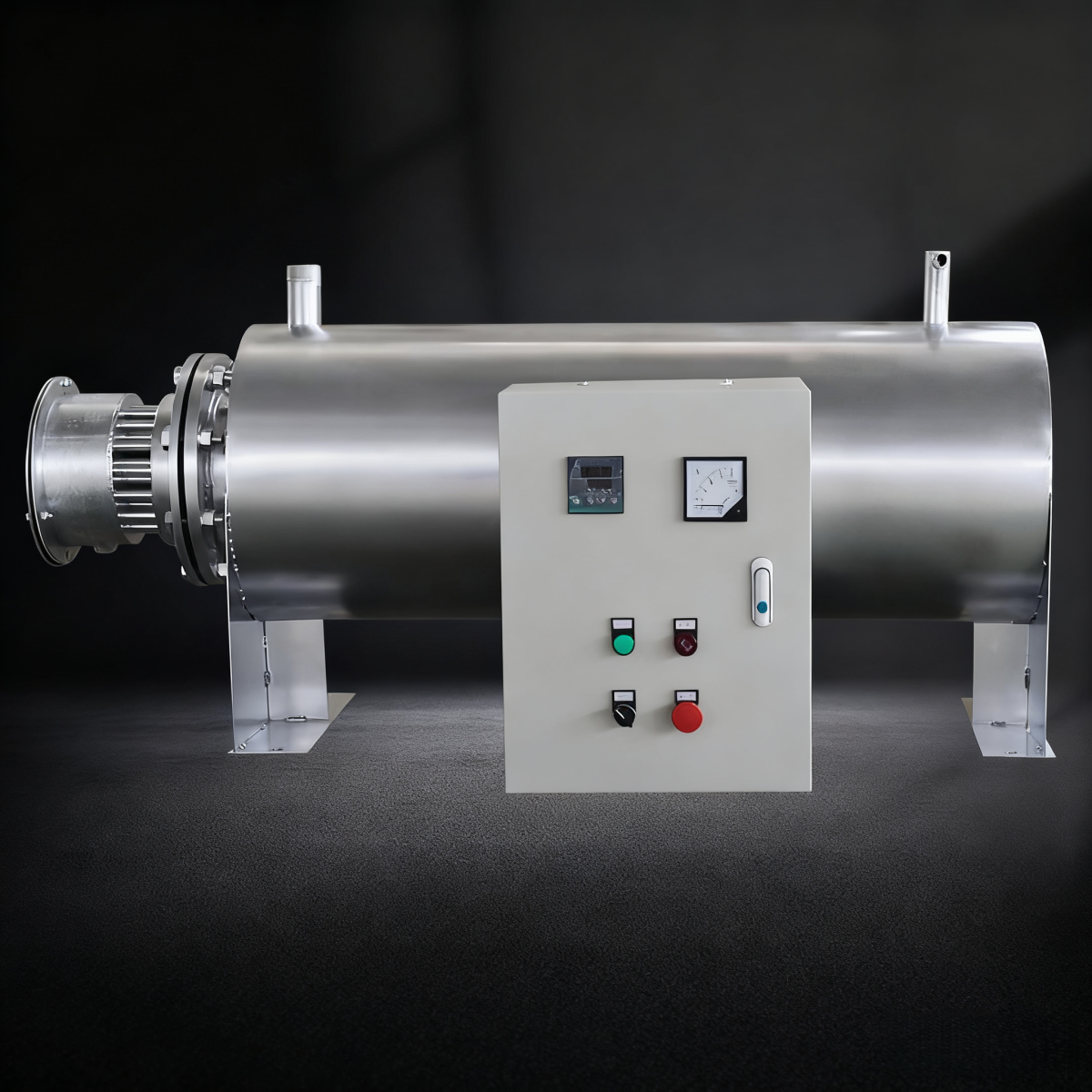 Industrial Explosion-Proof Piping-type Electric Heater Pipeline Air Heater Compressed Drying Heater Water-Conductive Oil Heater - Image 2