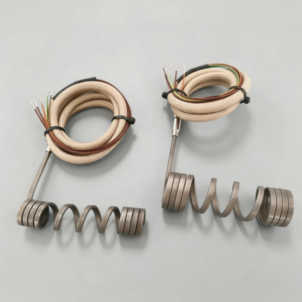 220V 380V Spring Coil Heater Hot Runner System Heater Heating Element With Thermocouple J/K for Mold Machine