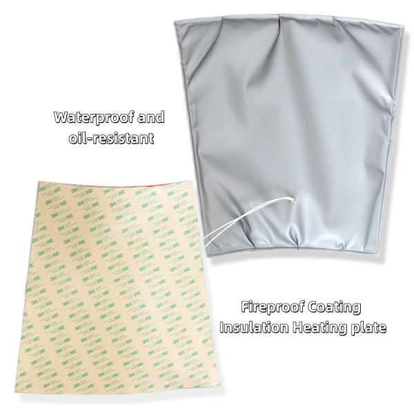 Customized Fireproof Waterproof Oilproof Coating Insulation Heating Plate Removable Insulation Cover Industrial Heating element