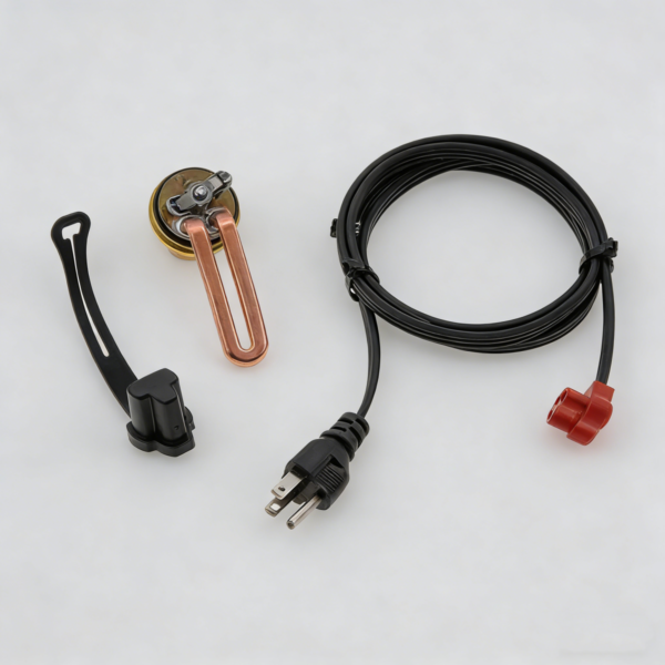 1-1/2-Inch Diameter 120 V 1000 W Stainless Steel Freeze Plug Immersion Heater Engine Block for Ford Lincoln Mercury