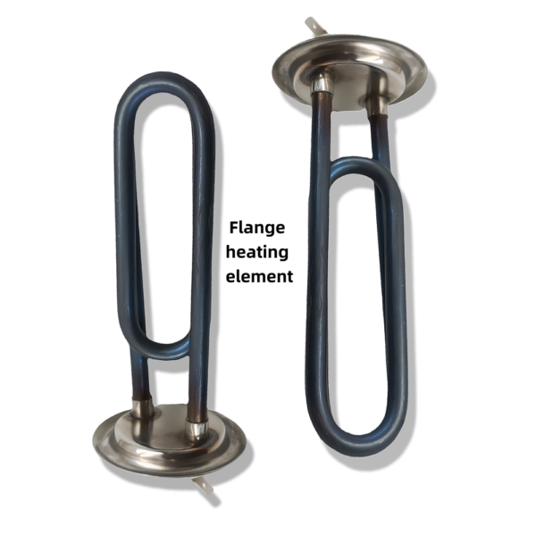 Customized 220V 1500W Flange Electric Heating element Titanium Tube Immersion Water Heating Elementr for Water Purifier