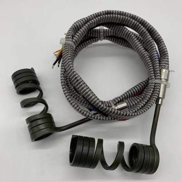 220V Electric Ceramic Spiral Hot Runner Coil Heater 14mm 18mm 20mm Thermocouple 80W 100W Heating Element