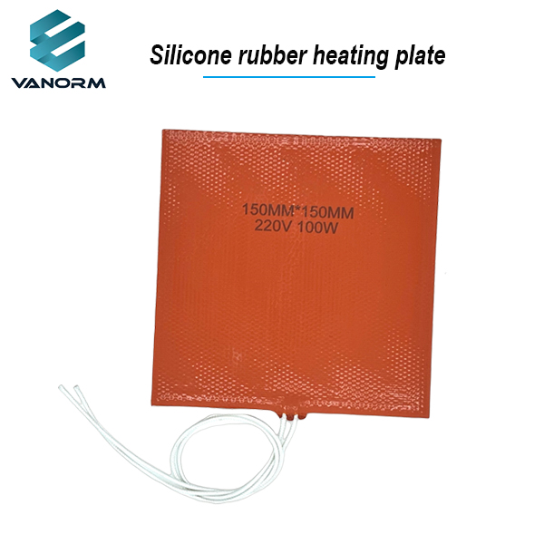 12v 24v 48v 220v 230v Electric Flexible Rubber Mat Silicone Heater Pad for Constant Temperature
