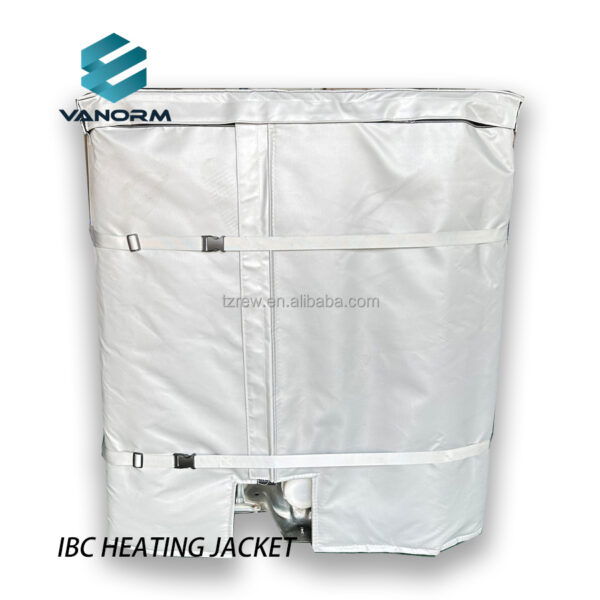 2000w Oil Drum Heaters IBC Heating Equipment Silicone Rubber Insulated Thermostat Jacket