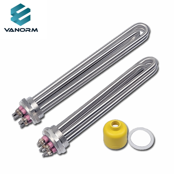 DN40/DN50 Stainless Steel Immersion Heater Threaded Heating element Electric Water Tubular Heater 220V/380V