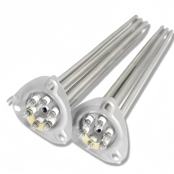 220v 380v Electric Stainless Steel Triangular Flange Dishwasher Heating Tube