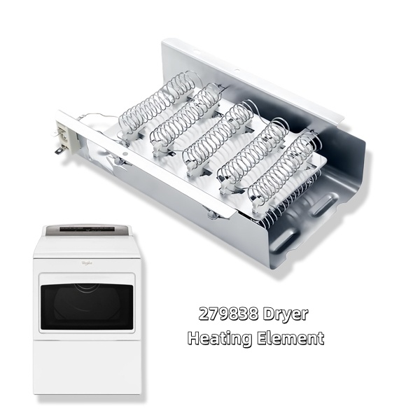 279838 Dryer Heating Element W10724237 Fit for Whirlpool Kenmore Cabrio Roper Maytag Amana Admiral Roper 5400W Open Coil Heater