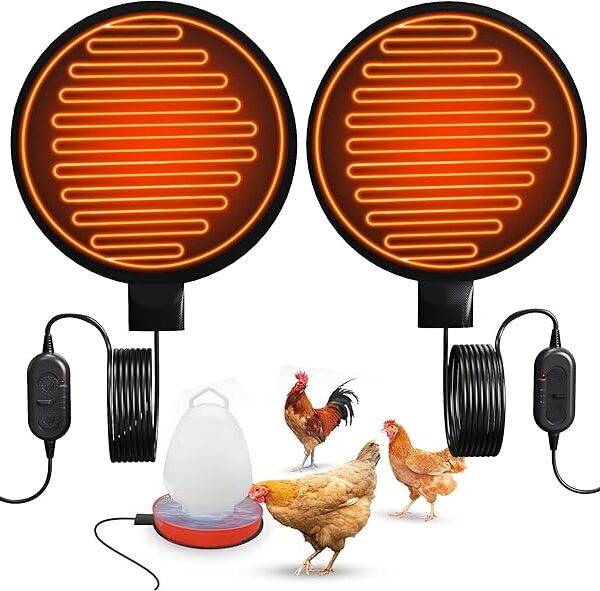 VANORM Flexible Silicone Chicken Water Heater 110V Electric Customizable Dimensions Low-Temperature Heating for Winter Use