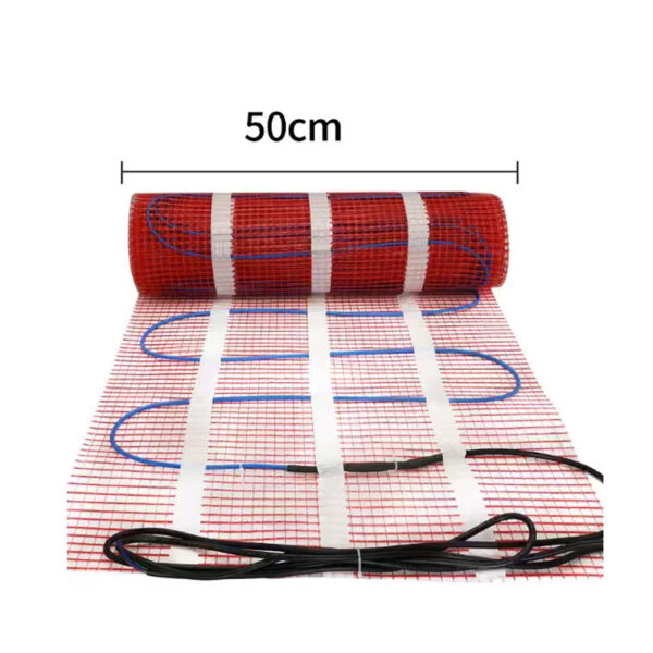 120v/240v Indoors Underfloor Electric Heating Mat Antislip Snow Melting Heated Walkway Mat