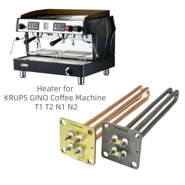 2KW 3KW 4KW Electric Heating Element Copper Immersion Heater Replacement for KRUPS GINO T1 T2 N1 N2 Coffee Roaster Machine Parts
