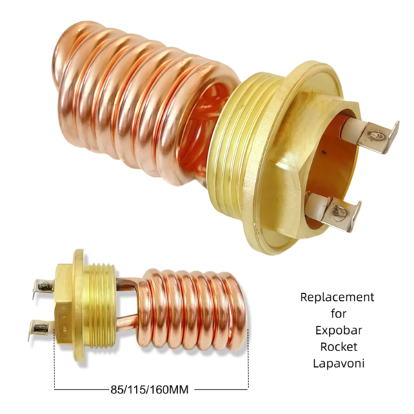 1200W 1400W 2000W  Electric Heating Tube Copper Coffee Maker Heating Element Replacement for Expobar E61 Coffee Machine Element