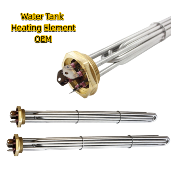 Copper Flange 20KW SUS316 Immersion Heater Electric Heating Element Heating Rod for Water Tank Boiler
