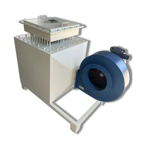 40KW  Electric Stainless Steel Air Finned Heating Element Hot Air Electric Duct Heater with Blower OEM