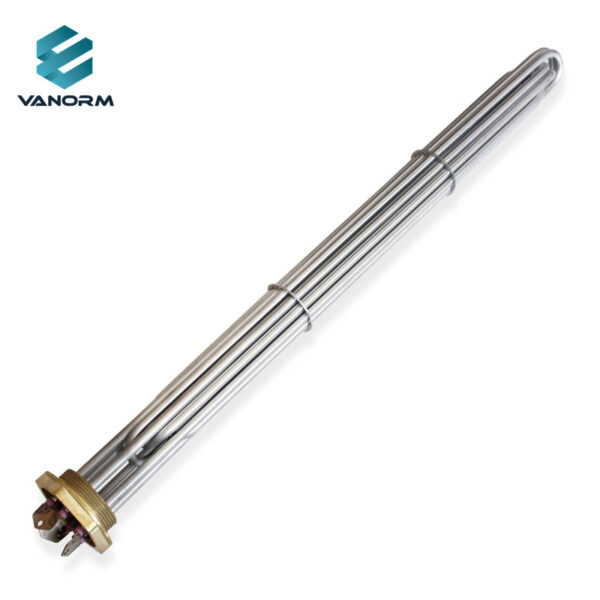 Industrial Water Tank Heating Element Copper Flange Immersion Heater 3KW-25KW SUS316 Electric Water Heater Tube