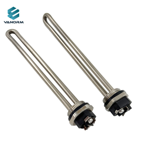 Camper Trailer Water Heater Element, 1" NPT SS304 Heating Element for Home and RV Hot Water Tanks