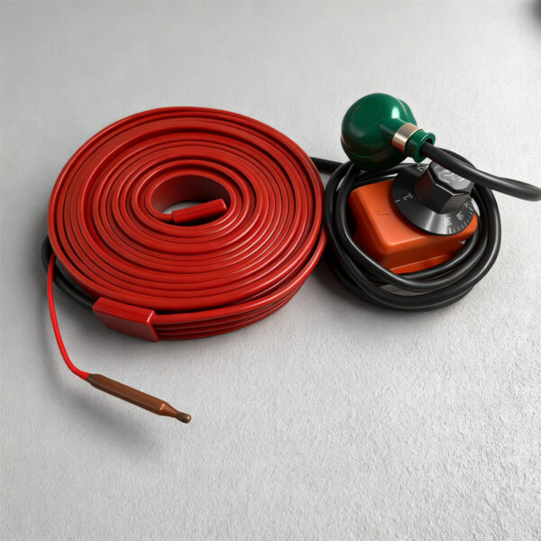 VANORM Flexible Silicone Rubber Electric Heating Tape 220V 80W for Pipeline Insulation and Waterproofing