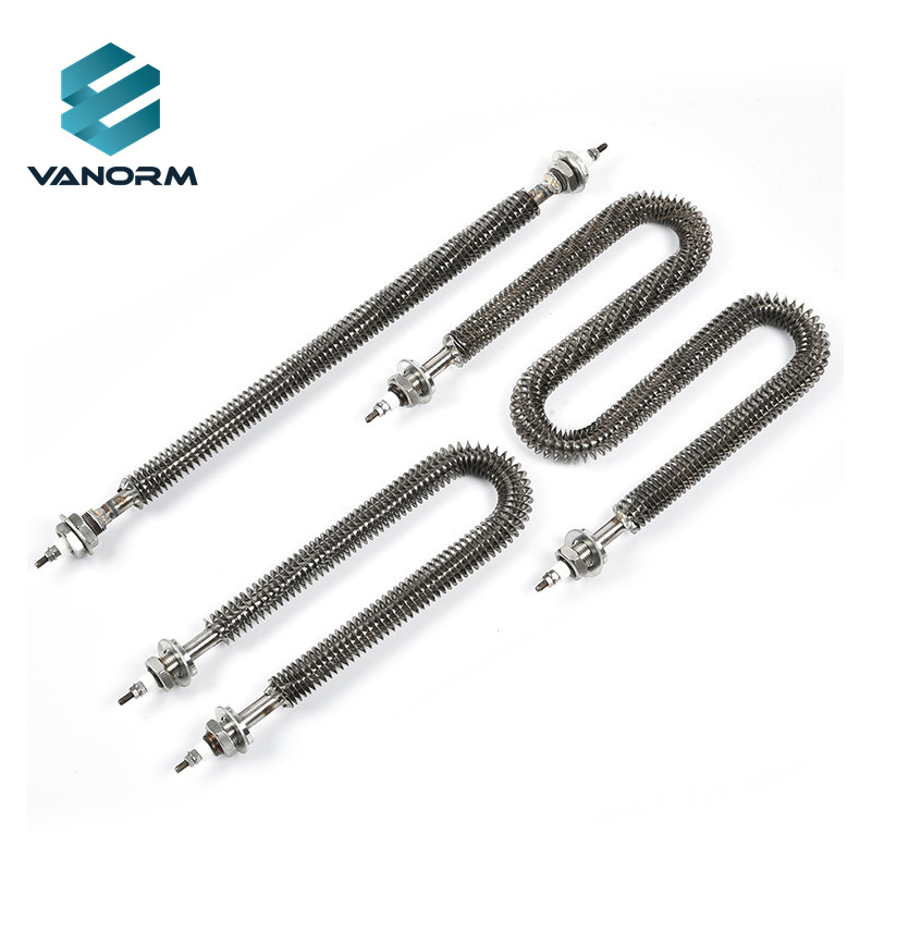China Manufacturer High Quality Industrial Electric Stainless Steel Air Finned Tubular Strip Heater for Oven Heating Element - Image 4
