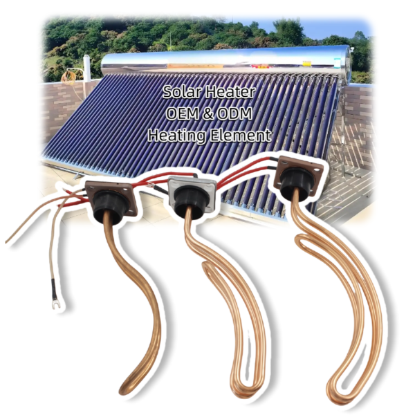 4800W Copper Flange Immersion Heaters Copper Tube Solar Heater Heating Element With Competitive Price 240V