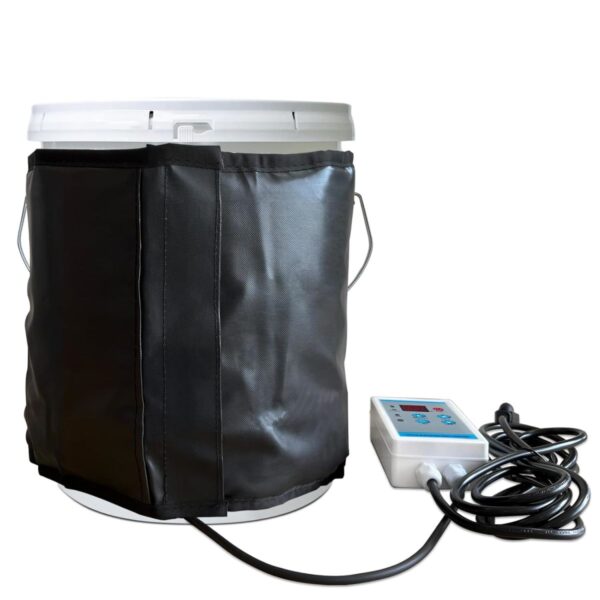 VANORM Honey Heater Pail Heater Drum Heater Fixed Internal Thermostat Timers Max Temp 130 Silicone Rubber 2-Year Warranty