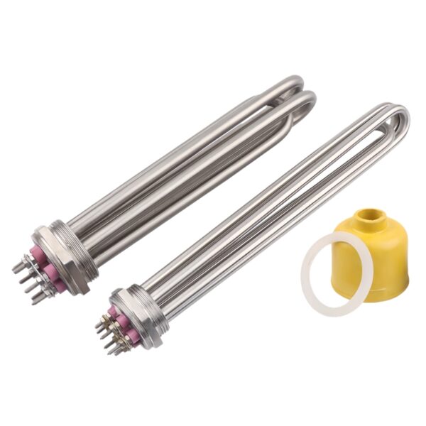3 Phase 380V Stainless Steel Electric Water Heating element Industrial Tubular Immersion Heater water heater
