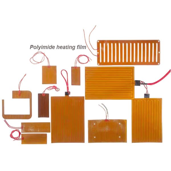 Customized Polyimide Heating Film Electric Heating Equipment Pi Flexible Heating element Polyimide Heater Film for 3d Printer