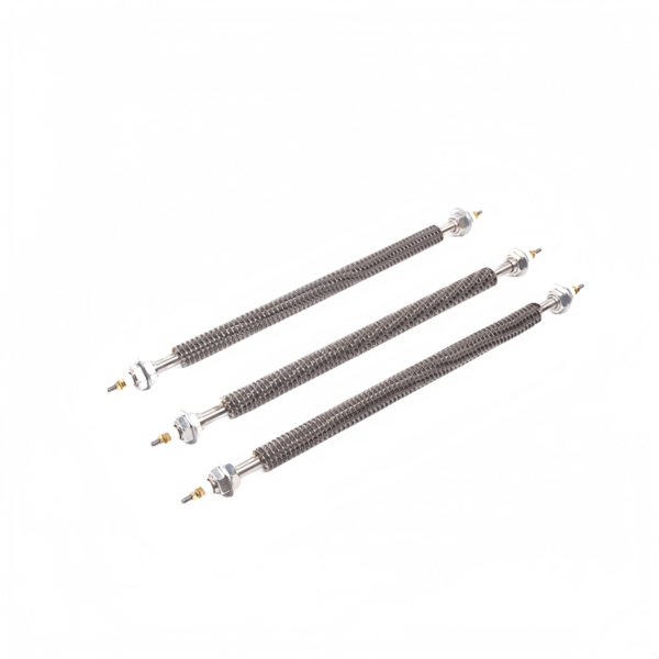 Stainless Steel High-Temperature Resistance Finned Electric Air Heater 220V Dry-Burn VANORM Brand Warranty Heating