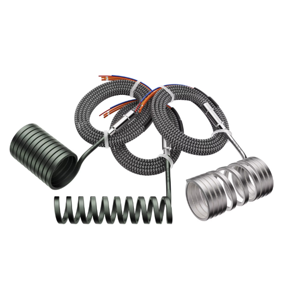 220v Industrial Stainless Steel air Resistance Spring Electrical Hot Runner Heater Coil with Thermocouple - Slika 3