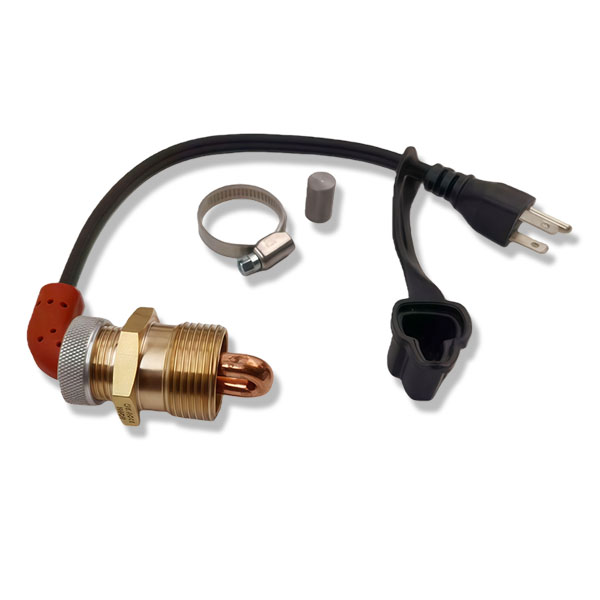 High Quality Engine Block Heater Kit 70000-73274 Compatible with Kubota 115V 400W Copper Electric Tubular Heating Element