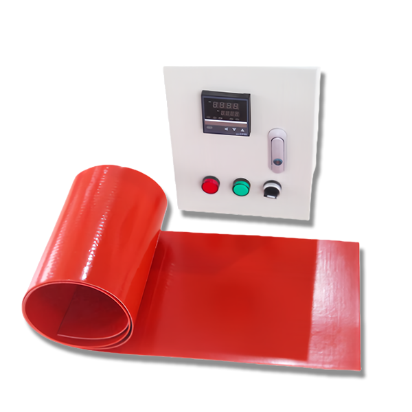 Flexible Silicone Rubber Industrial Electric Heating Blanket Heating Plate Arc-shaped Heating Blanket with Temperature Control