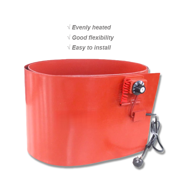Flexible Silicone Rubber Industrial Electric Heating Blanket Heating Plate Arc-shaped Heating Blanket with Temperature Control - Image 3