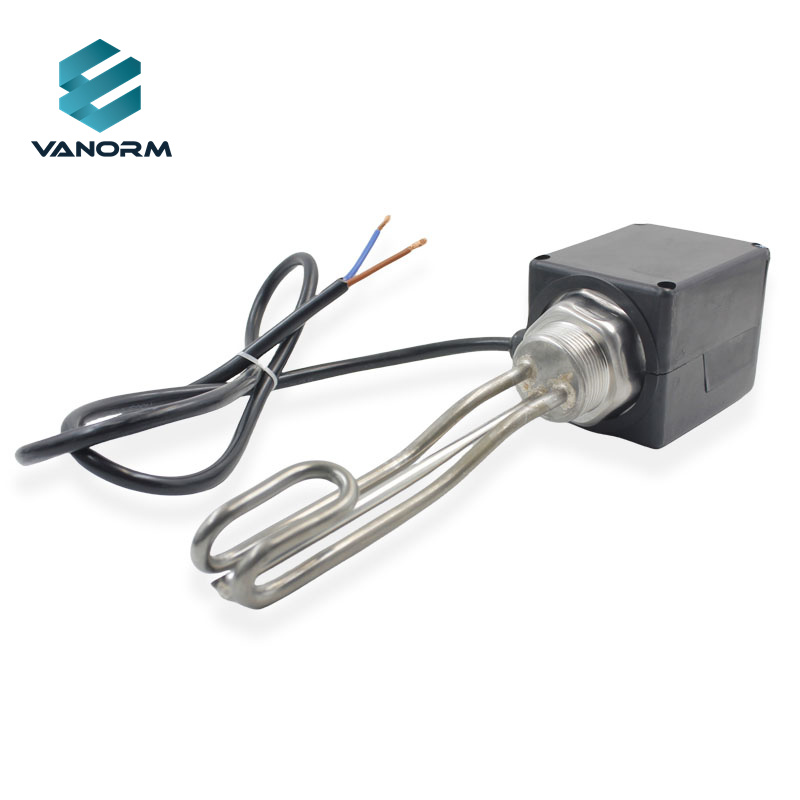 Adjustable Temperature Tubular Immersion Heater 110v 220v 380v Electric Oil Water Heating Element with Thermostat - Bild 3